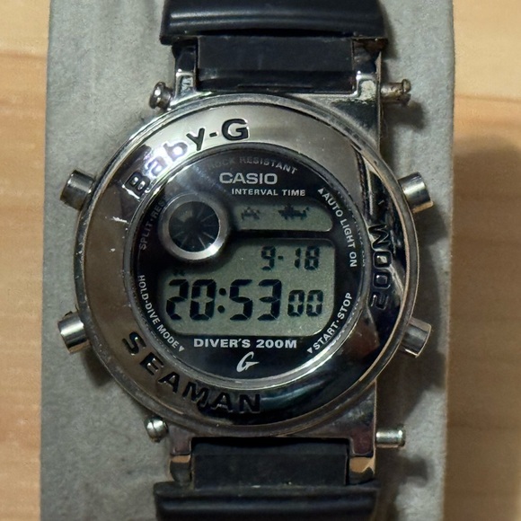 Casio G-Shock Baby-G SEAMAN Frogman BGW-101 Women's Digital Dive Watch BGW101 - Picture 1 of 13